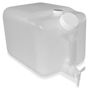 External Dimensions: 16" Length x 10" Width x 9.5" Height - 5 gal - Plastic - Translucent - For Chemical - 1 Each