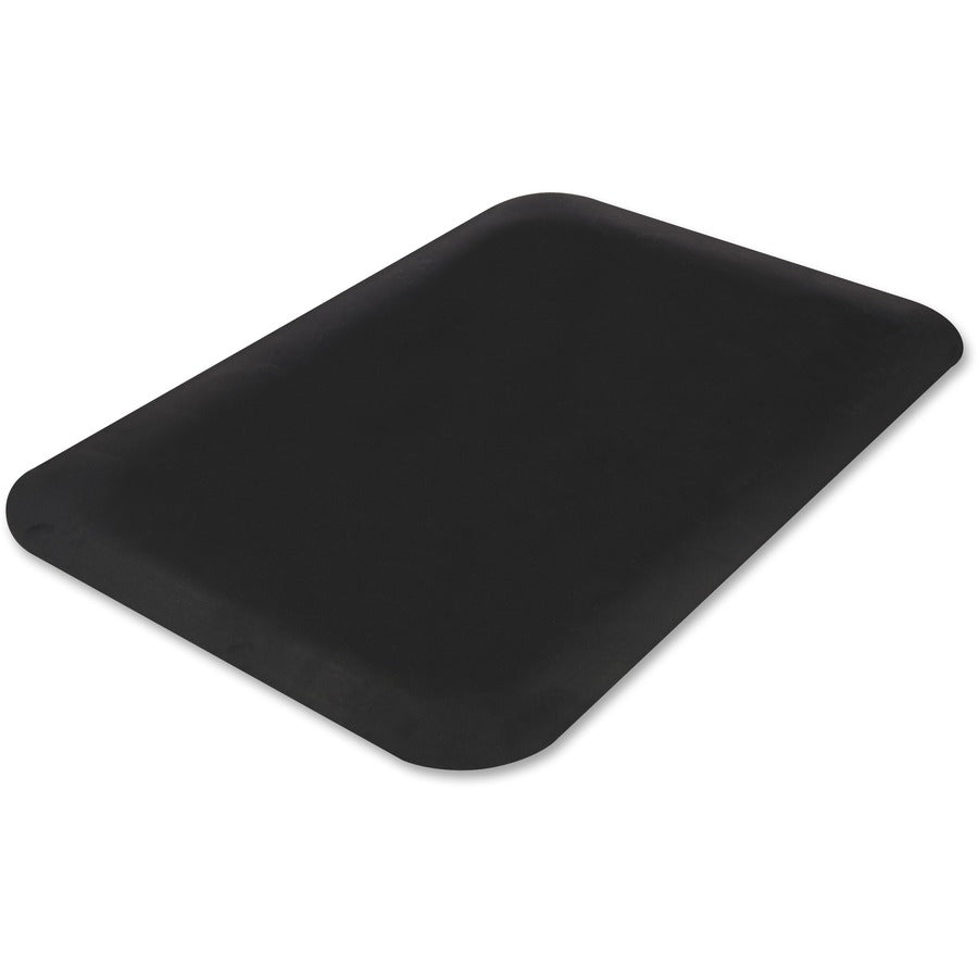 Guardian Floor Protection Anti-fatigue Mat - Airport, Bank, Hotel, Assembly Line - 60" Length x 36" Width - Rectangular - Vinyl - Black - 1 Each