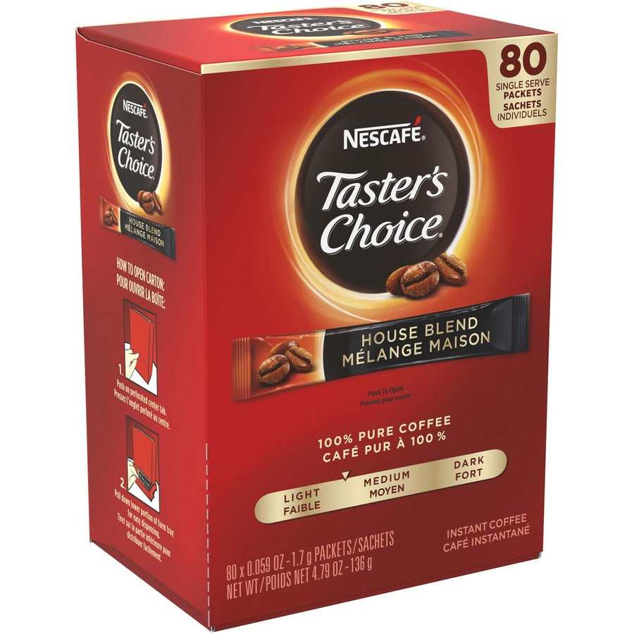 0.1 oz Per Packet - 80 Stick - Instant - House Blend - 80 / Box