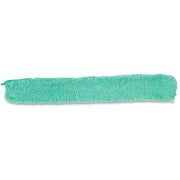 Rubbermaid Commercial Wand Duster Replacement - Green - MicroFiber - 0.8" Height x 3.2" Width x 22.7" Length - 1 Each