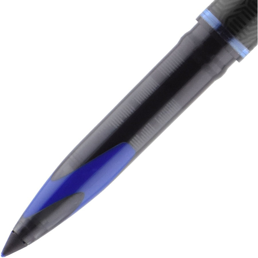 uniball™ Air Porous Point Pen - 0.7 mm Medium Conical Pen Point - Blue Ink - Hybrid - Black Barrel - 1 Dozen