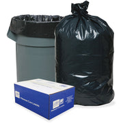 30 gal Capacity - 36" Length x 30" Width x 0.60 mil (15 Micron) Thickness - Low Density - Black, Brown - Can - 250 / Carton