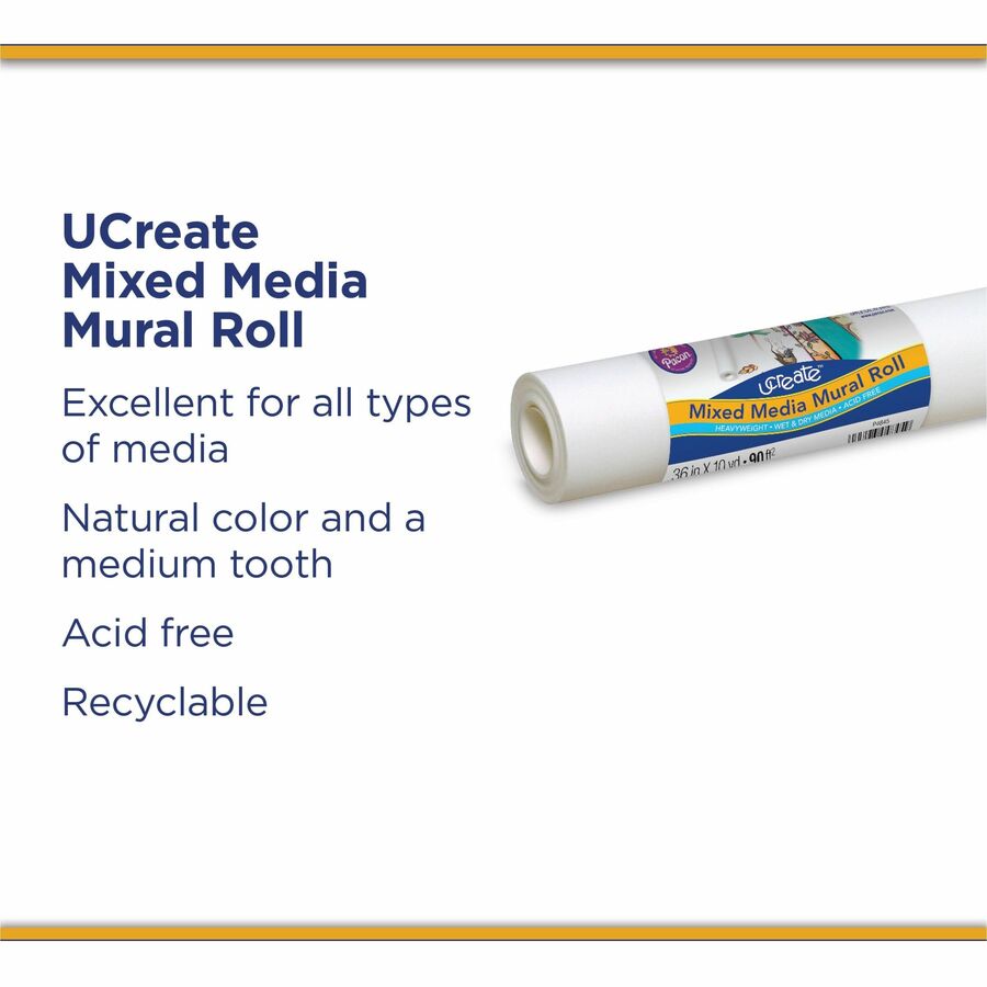 UCreate Mixed Media Paper Roll