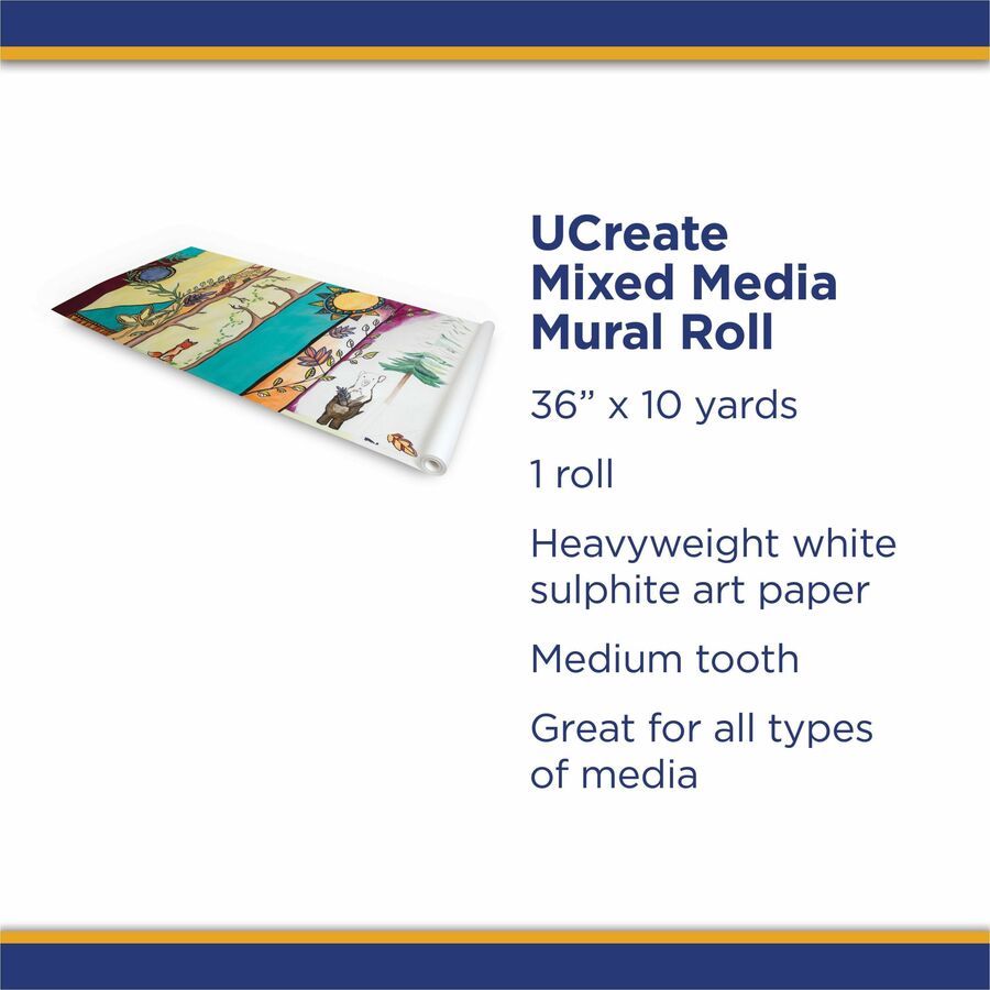 UCreate Mixed Media Paper Roll