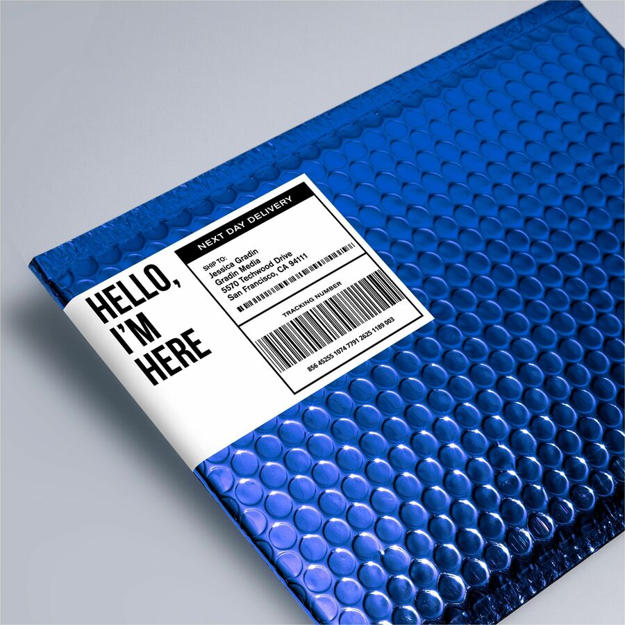 3 1/2" Width x 5" Length - Permanent Adhesive - Rectangle - Inkjet, Laser - Matte White - Matte - Paper - Permanent Adhesive, Jam Resistant, Smudge Resistant, Customizable - 4 / Sheet - 4 Total Sheets - 1000 Total Label(s) - 250 / Box