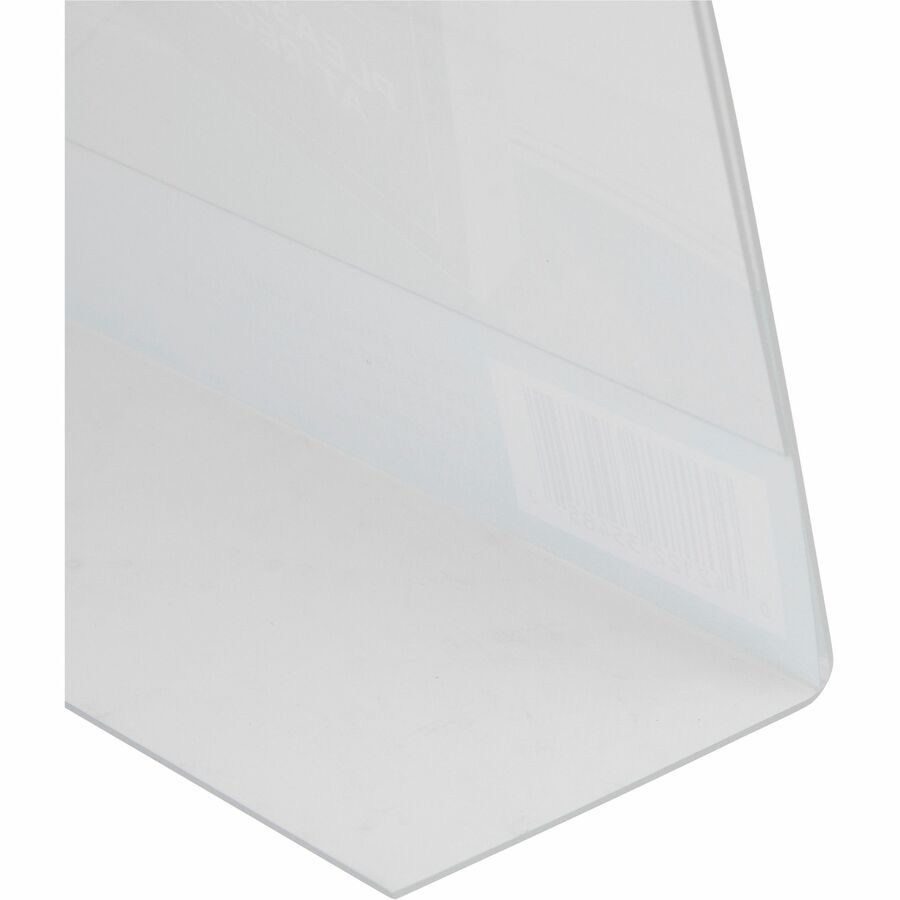 4" Width x 6" Height - Rectangular Shape - Award, Certificate, Photo - Plastic - Clear - 1 Each