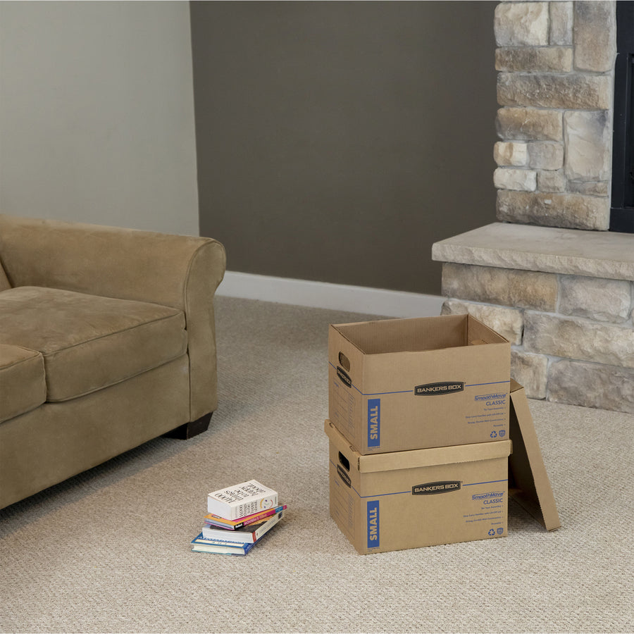 Internal Dimensions: 12" Width x 15" Depth x 10" Height - External Dimensions: 12.5" Width x 16.3" Depth x 10.5" Height - Lift-off Closure - Corrugated Cardboard - Kraft - Recycled - 15 Pack