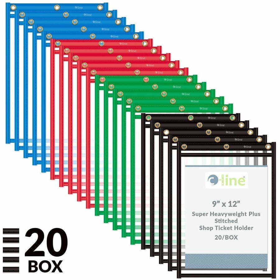 Vinyl - Assorted - Heavyweight - 20 / Box