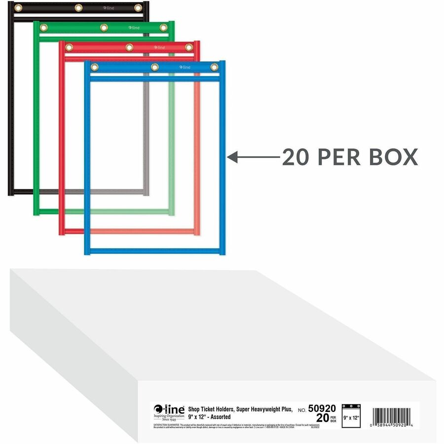 Vinyl - Assorted - Heavyweight - 20 / Box