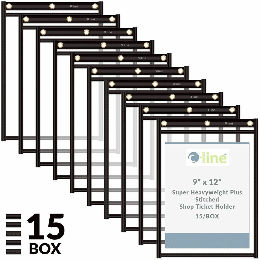 Vinyl - Black - Heavyweight, Reinforced - 15 / Box