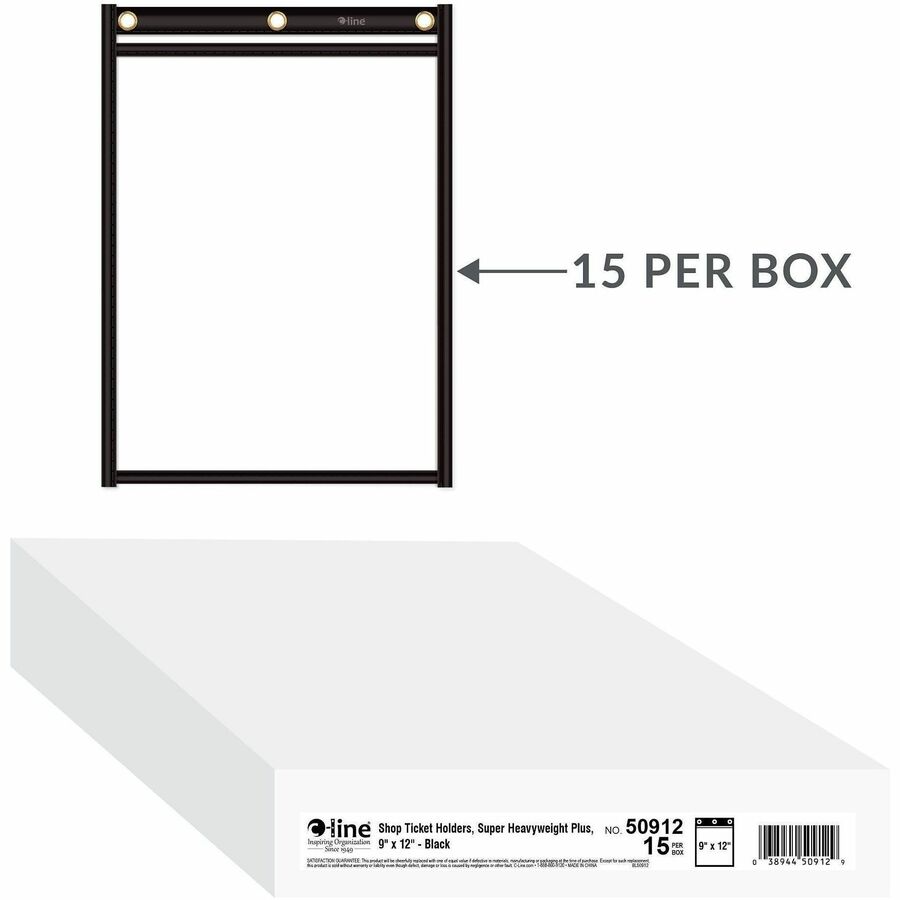 Vinyl - Black - Heavyweight, Reinforced - 15 / Box