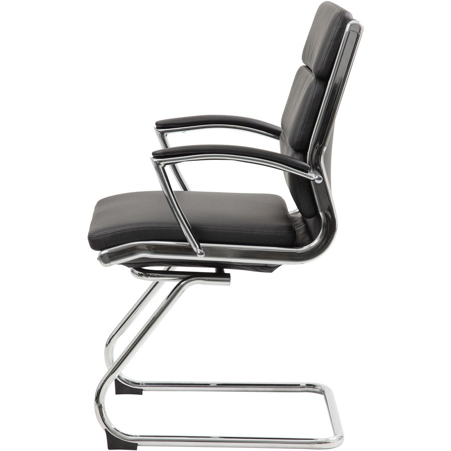 Boss Contemporary Executive Guest Chair In Caressoft Plus