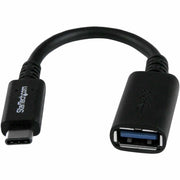 StarTech.com USB-C to USB-A Adapter Cable - M/F - 6in - USB 3.0 - USB-IF Certified