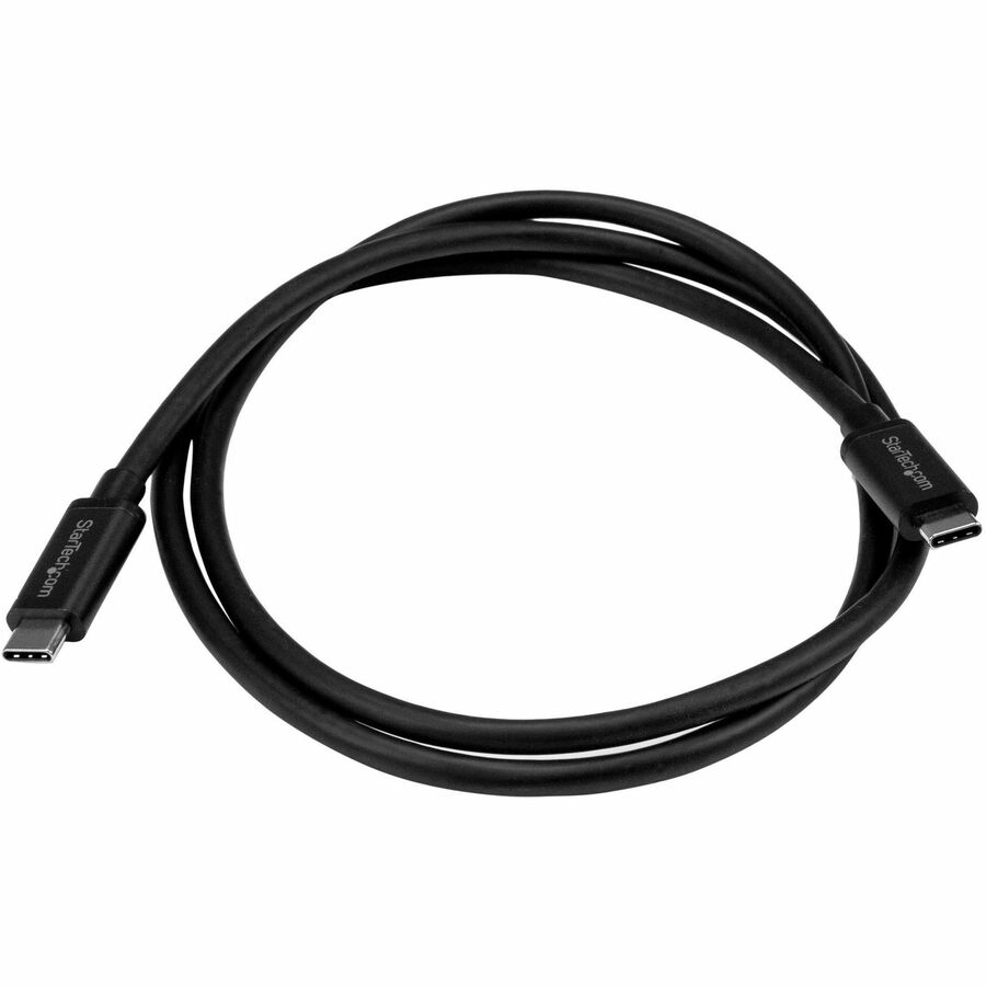 StarTech.com 1m 3 ft USB C Cable M/M - USB 3.1 (10Gbps) - USB-IF Certified