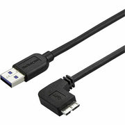 StarTech.com Slim Micro USB 3.0 Cable - Right-Angle Micro-USB - 2m (6ft)