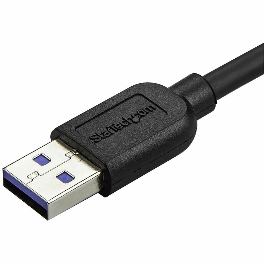 StarTech.com Slim Micro USB 3.0 Cable - Right-Angle Micro-USB - 2m (6ft)