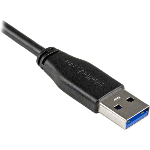 StarTech.com Slim Micro USB 3.0 Cable - Right-Angle Micro-USB - 2m (6ft)