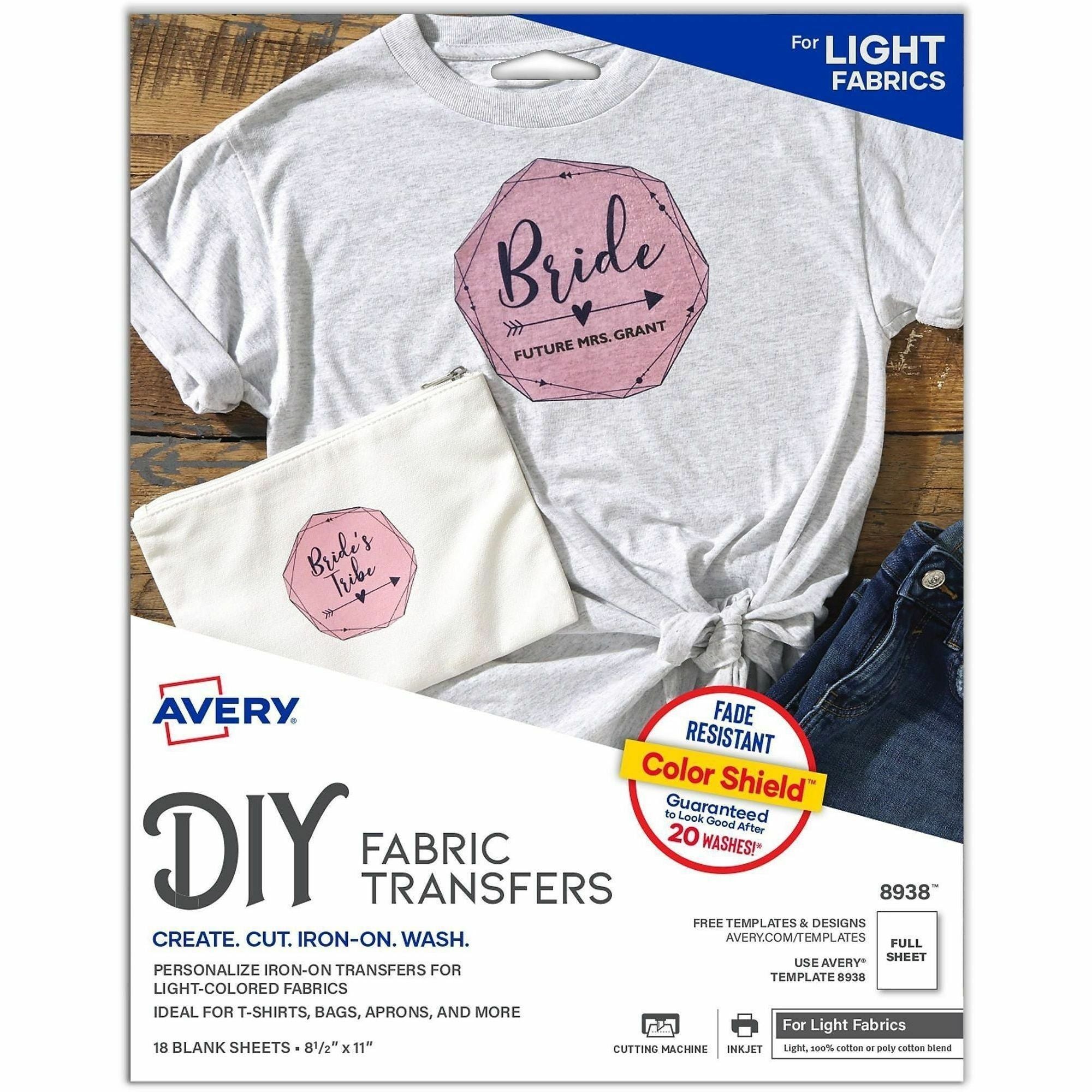 Letter - 8 1/2" x 11" - Matte - Fade Resistant, Long Lasting, Crack Resistant, Stretchable, Washable - White - 18 Sheets - 18 / Pack