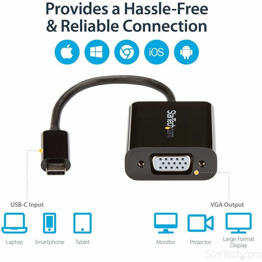 StarTech.com USB-C to VGA adapter