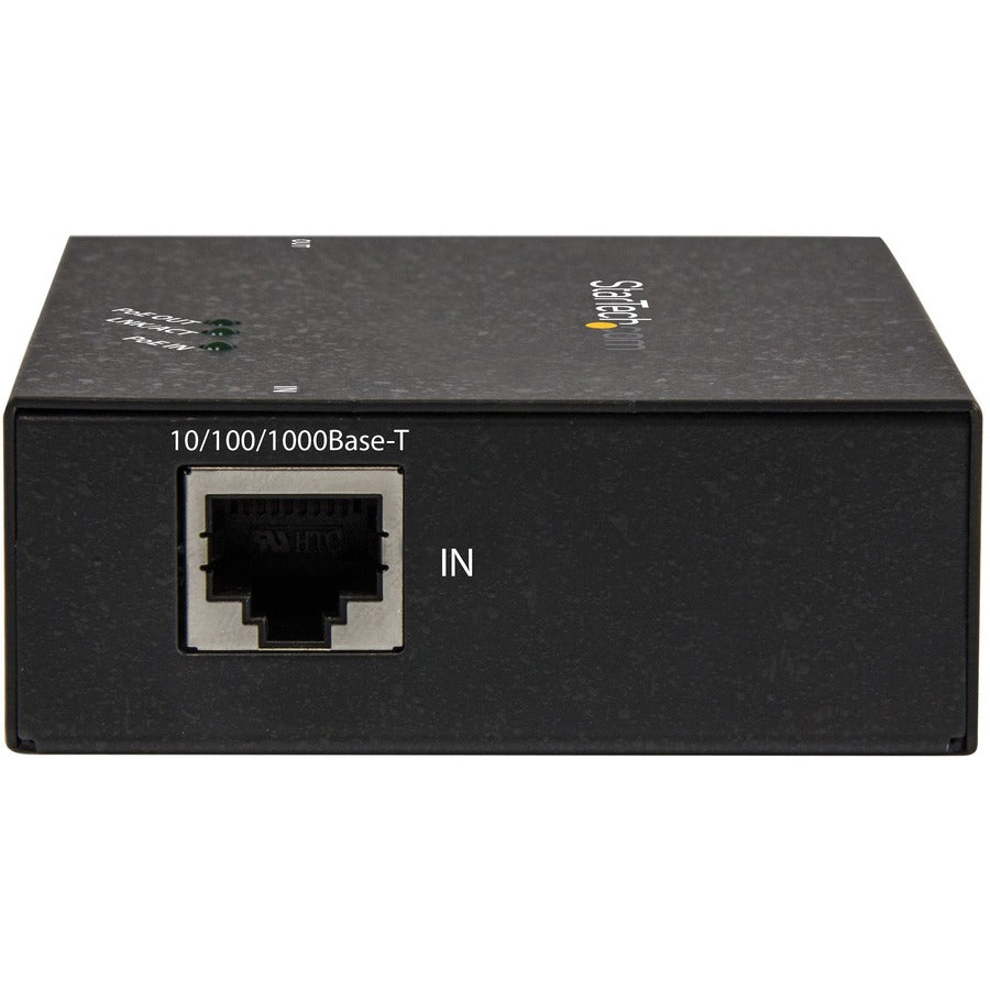 StarTech.com 1-Port Gigabit PoE+ Extender - 802.3at and 802.3af - 100 m (330 ft)