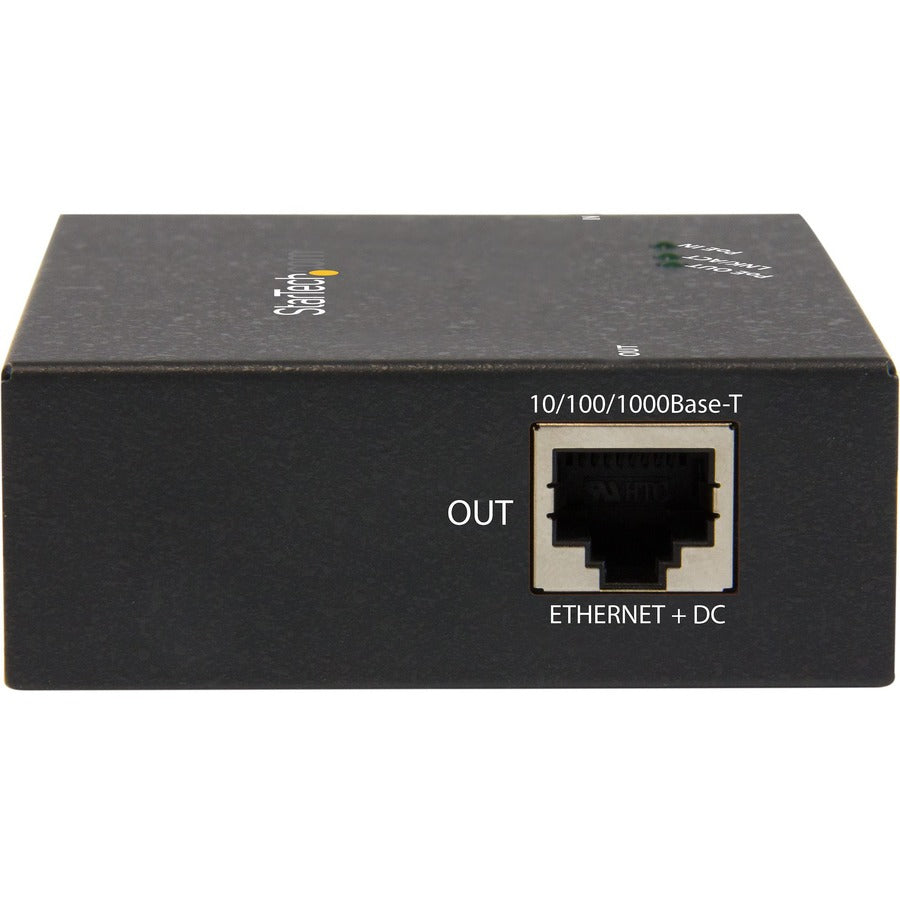 StarTech.com 1-Port Gigabit PoE+ Extender - 802.3at and 802.3af - 100 m (330 ft)