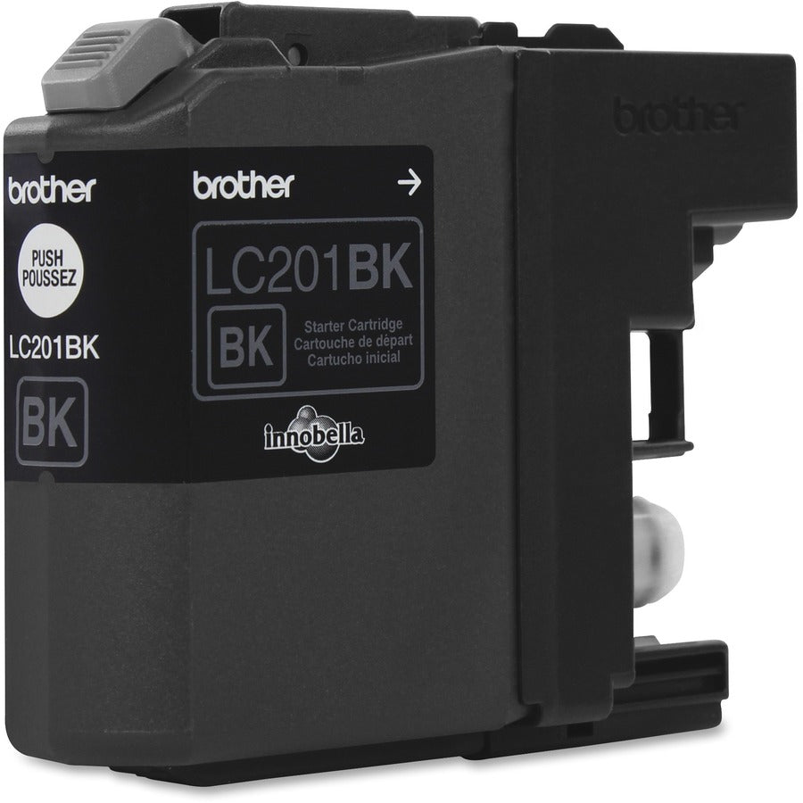 Brother Innobella LC201BK Original Standard Yield Inkjet Ink Cartridge - Black - 1 Each