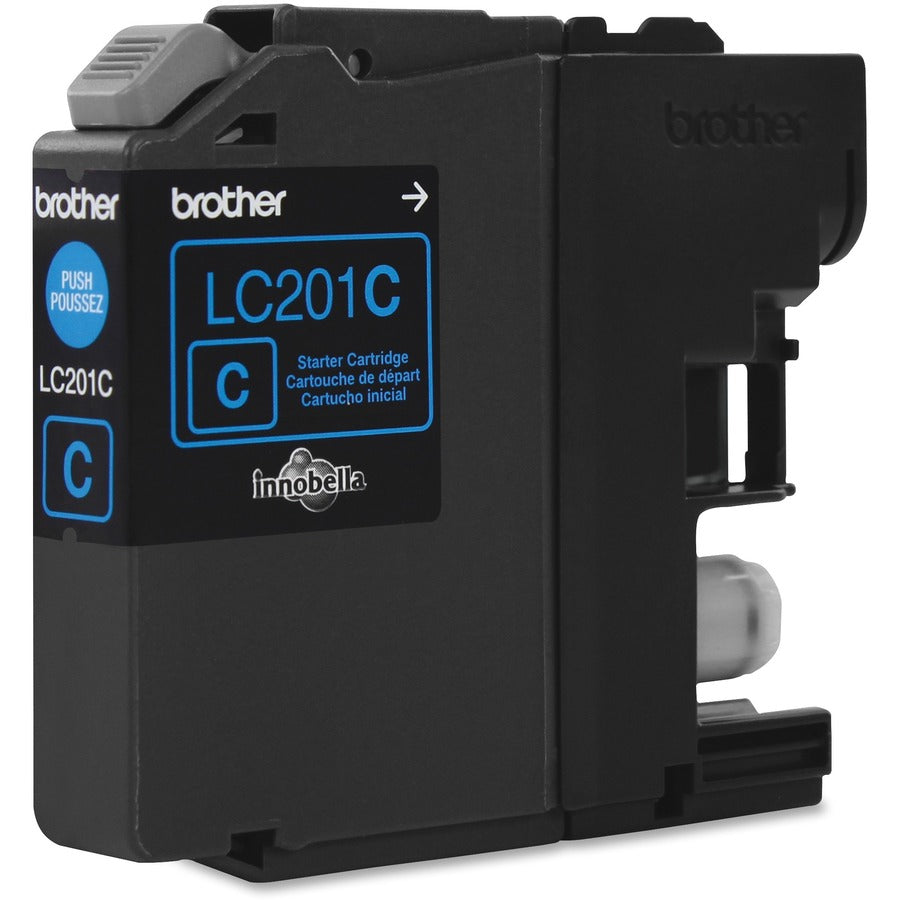 Brother Innobella LC201C Original Standard Yield Inkjet Ink Cartridge - Cyan - 1 Each