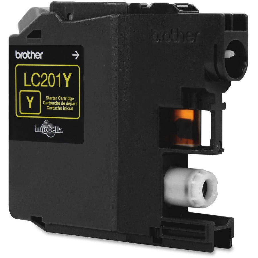 Brother Innobella LC201Y Original Standard Yield Inkjet Ink Cartridge - Yellow - 1 Each