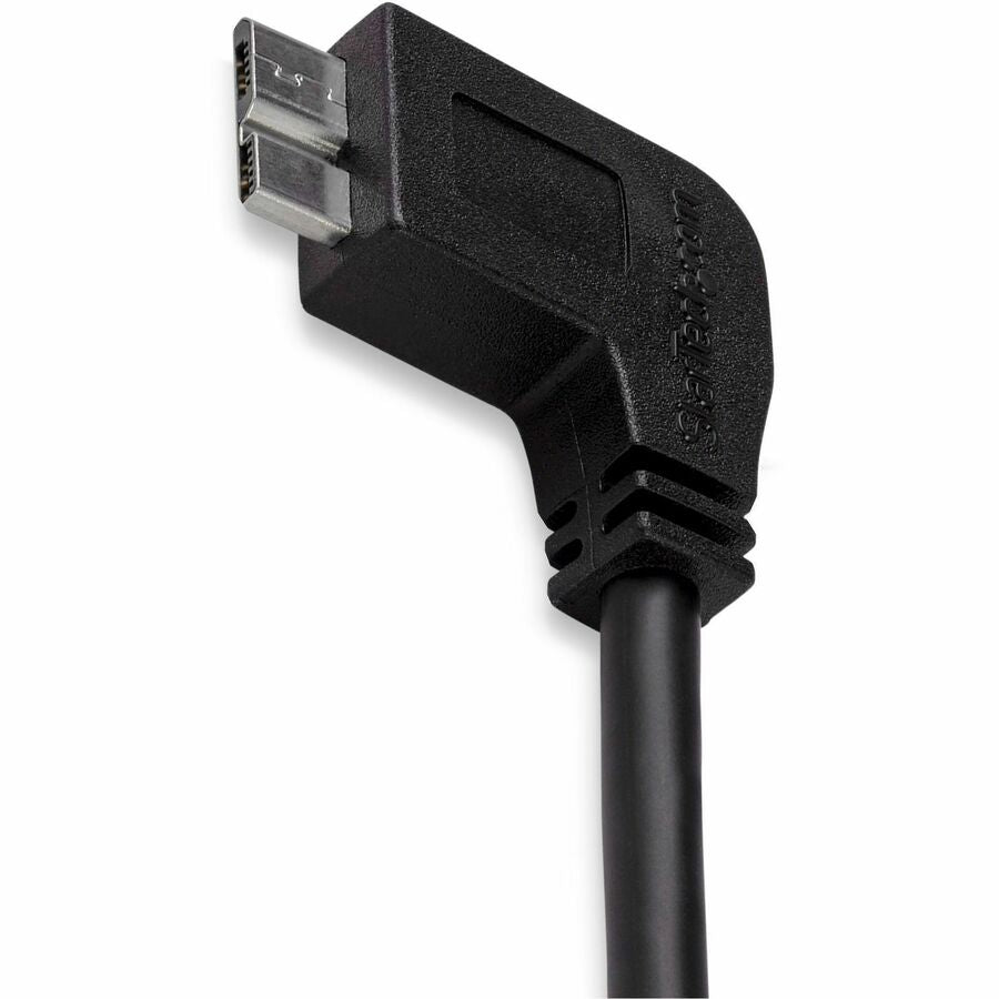 StarTech.com Slim Micro USB 3.0 Cable - Left-angle Micro-USB - 1m (3ft)