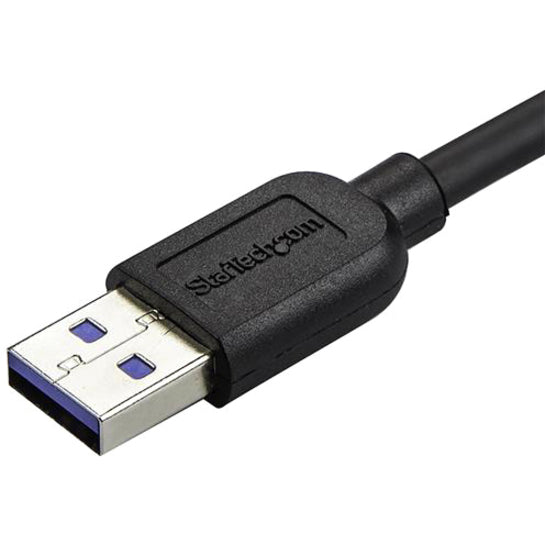 StarTech.com Slim Micro USB 3.0 Cable - Left-angle Micro-USB - 1m (3ft)