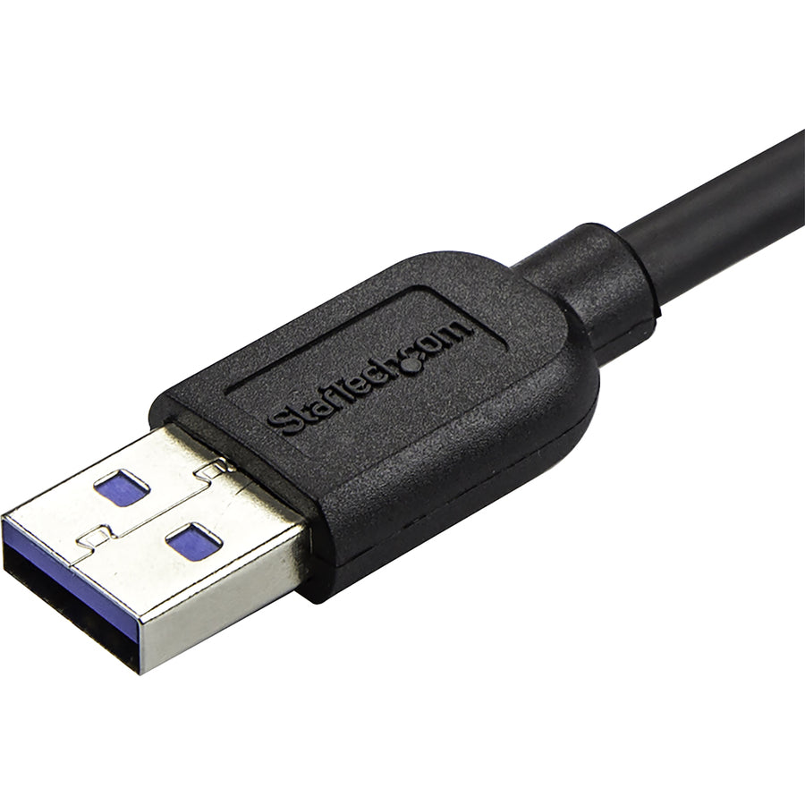 StarTech.com Slim Micro USB 3.0 Cable - Right-angle Micro-USB - 1m (3ft)