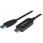 StarTech.com USB 3.0 Data Transfer Cable for Mac and Windows, 1.8m (6ft)
