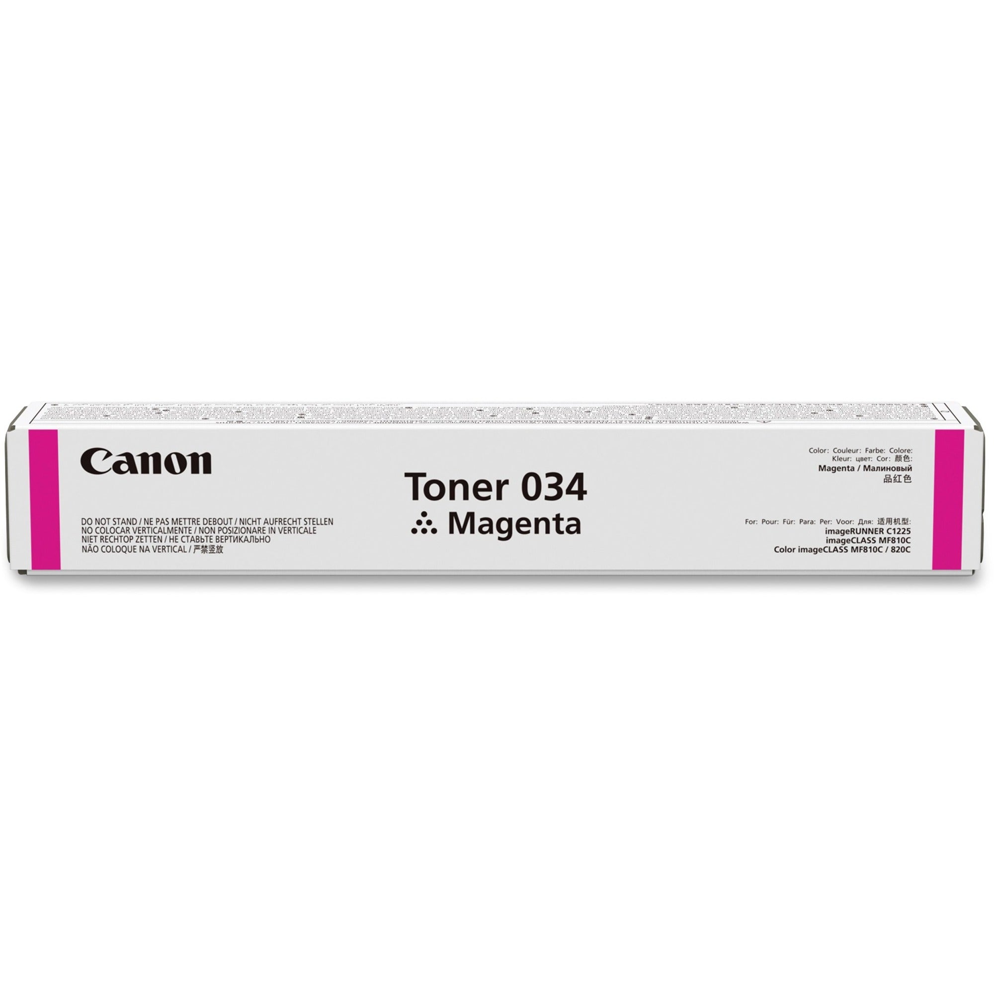 Canon Original Laser Toner Cartridge - Magenta - 1 Each
