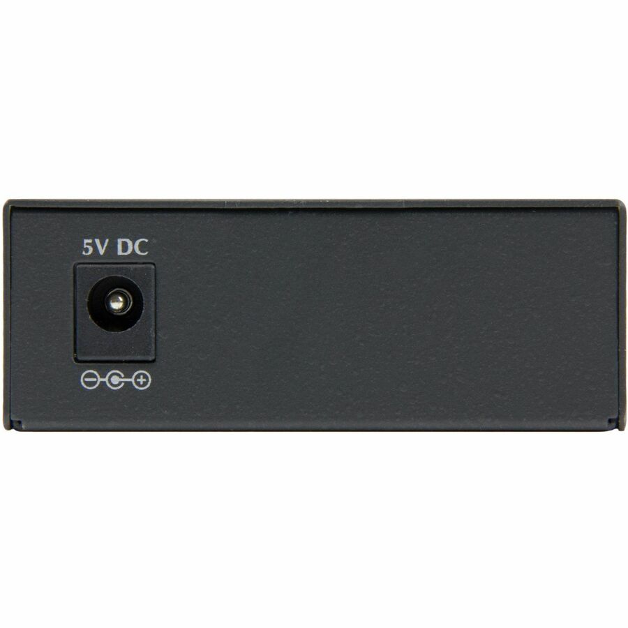 StarTech.com Gigabit Ethernet Fiber Media Converter with Open SFP Slot, 1 x RJ-45 Port, 1 x SFP Slot, AC Adapter, Desktop/Wall Mountable, TAA Compliant, Packaged Quantity: 1 Each