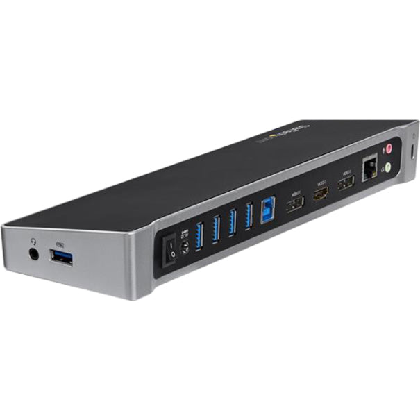 StarTech.com Triple-Monitor Docking Station for Laptops - USB 3.0