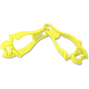 Ergodyne Squids Grabber Clip - for Cloth, Carpentry, Mining, Gloves, Multipurpose, Roofing, Construction - Detachable, Durable, Lightweight, Non-conductive - Lime - Copolymer - 1 Each