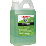 Betco Green Earth Natural All Purpose Cleaner Concentrate, 67.6 fl oz (2.1 quart), Clean Scent, Green, 1 Each
