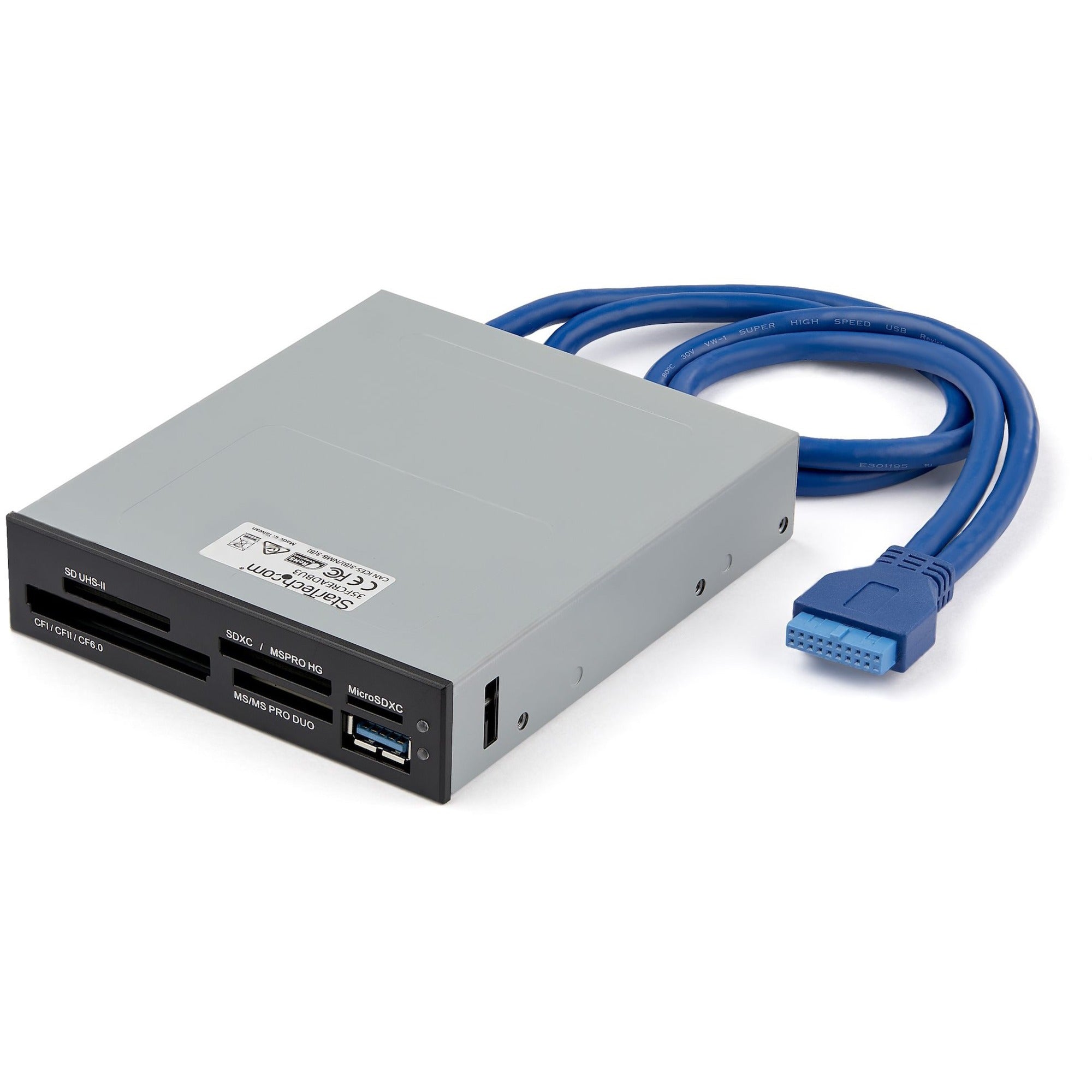 StarTech.com USB 3.0 Internal Multi-Card Reader with UHS-II Support