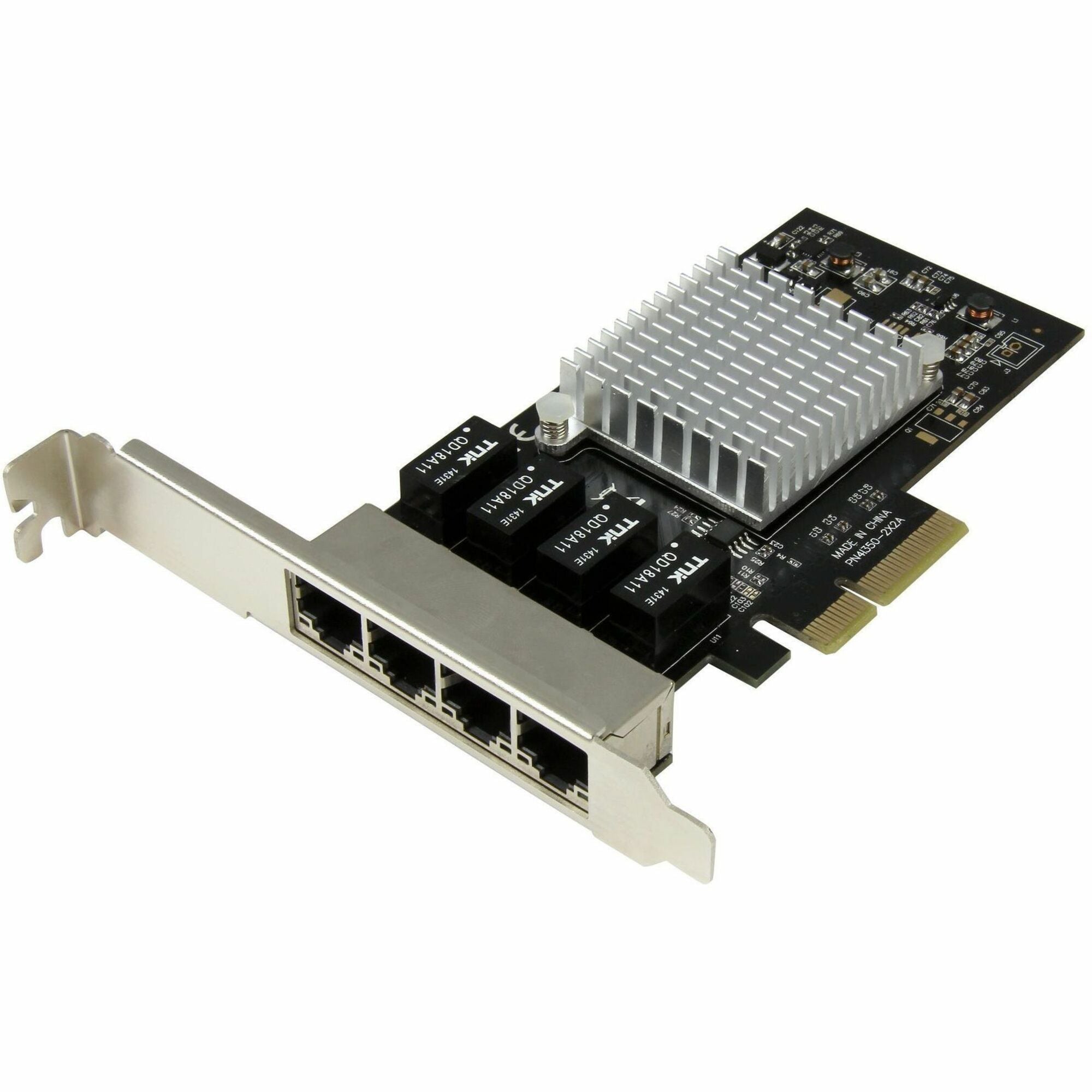 StarTech.com 4-Port Gigabit Ethernet Network Card - PCI Express, Intel I350 NIC