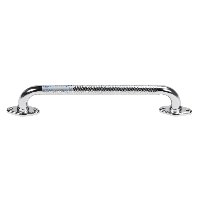 Rotating Flange Knurled Grab Bar, 16", Multi, 1 Quantity per Box, 3 Boxes per Case