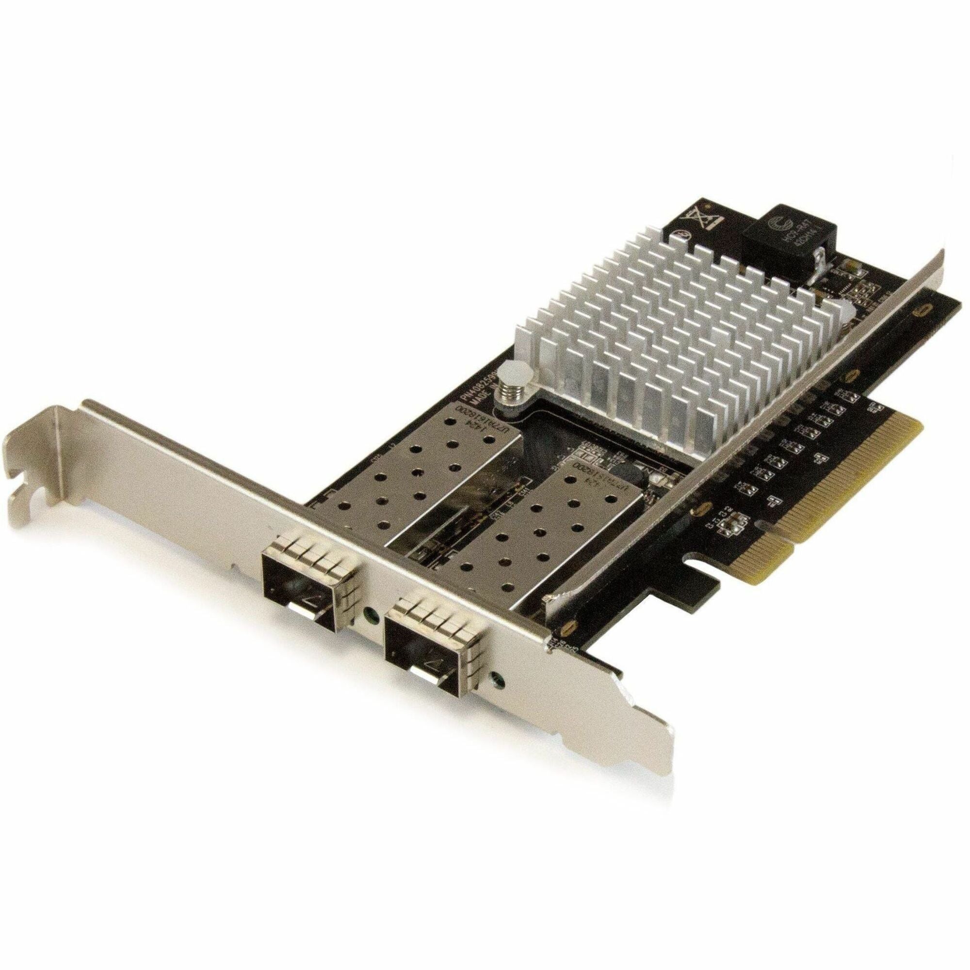 StarTech.com 2-Port 10G Fiber Network Card with Open SFP+ - PCIe, Intel Chip