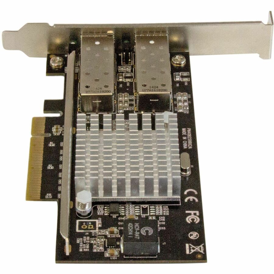 StarTech.com 2-Port 10G Fiber Network Card with Open SFP+ - PCIe, Intel Chip