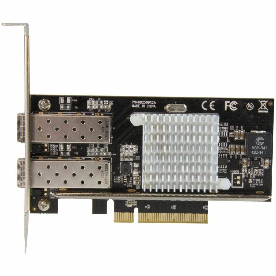 StarTech.com 2-Port 10G Fiber Network Card with Open SFP+ - PCIe, Intel Chip