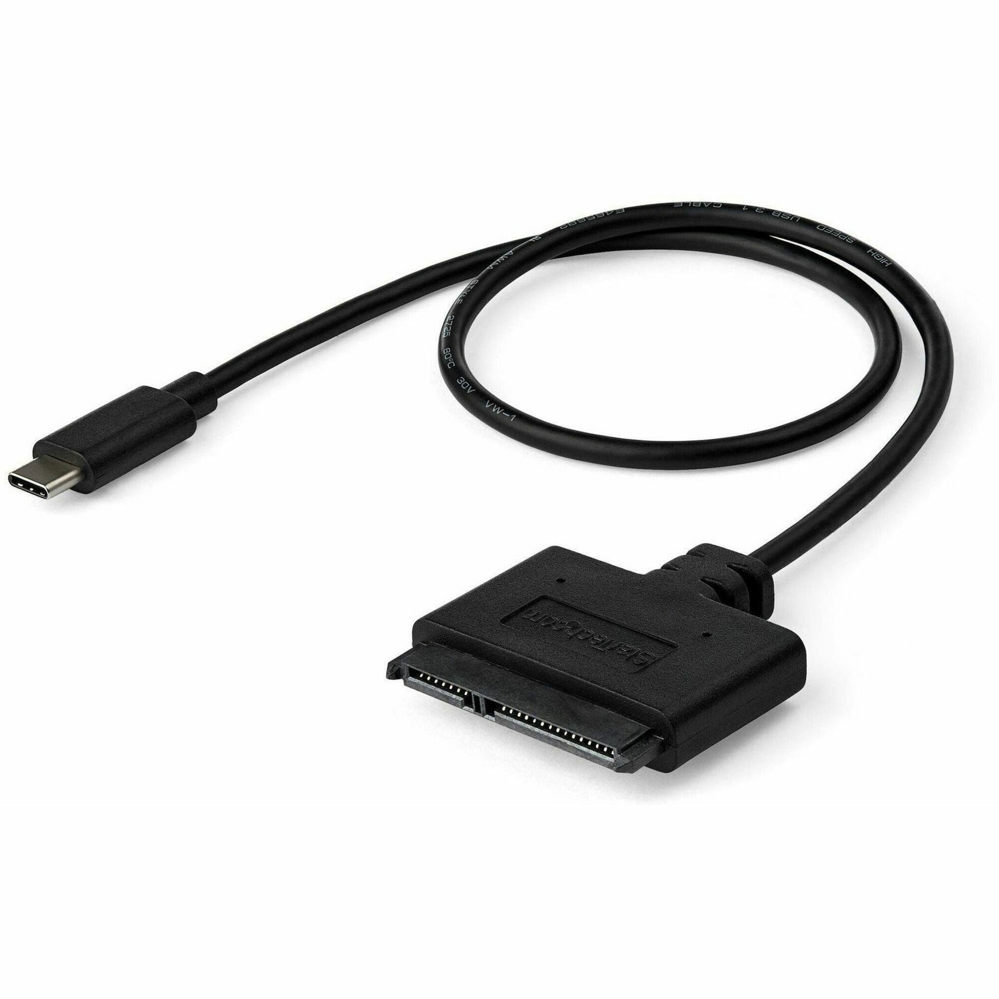 StarTech.com USB 3.1 (10Gbps) Adapter Cable for 2.5" SATA Drives - USB-C