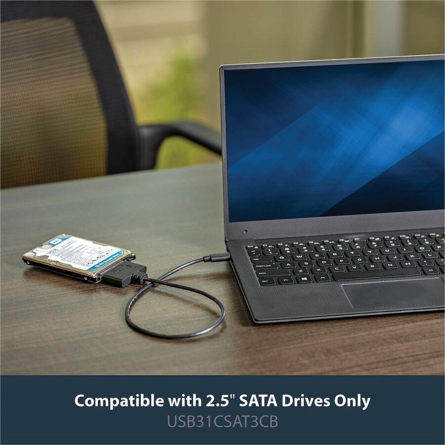 StarTech.com USB 3.1 (10Gbps) Adapter Cable for 2.5" SATA Drives - USB-C