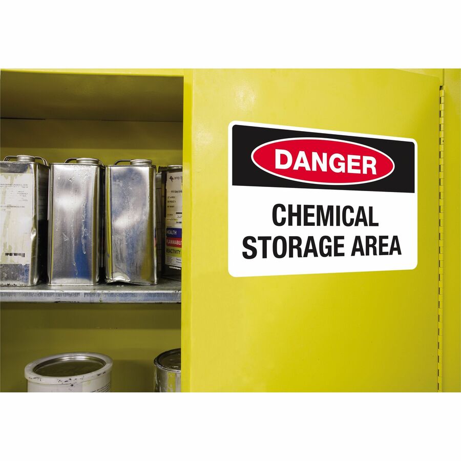 8 1/2" Width x 11" Length - Permanent Adhesive - Rectangle - Laser - Matte - White - Film - Water Resistant - Permanent Adhesive, Chemical Resistant, Abrasion Resistant, Temperature Resistant - 1 / Sheet - 50 Total Sheets - 50 Total Label(s) - 50 / Box