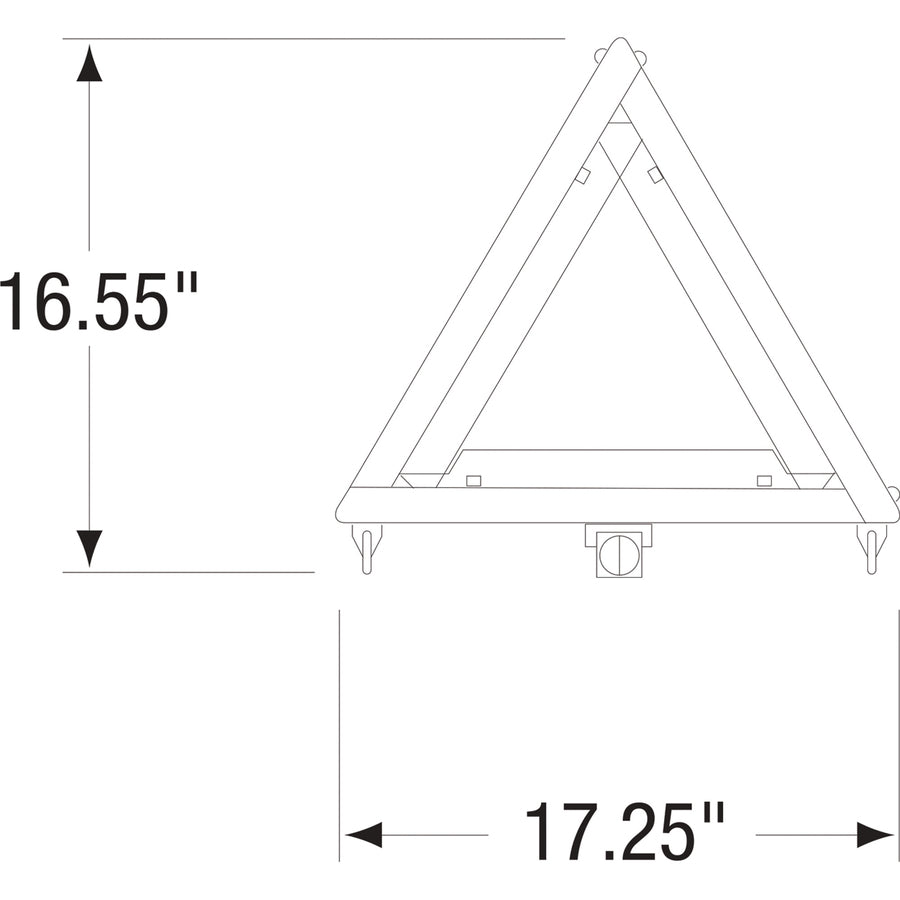 Deflecto Emergency Warning Triangle Kit