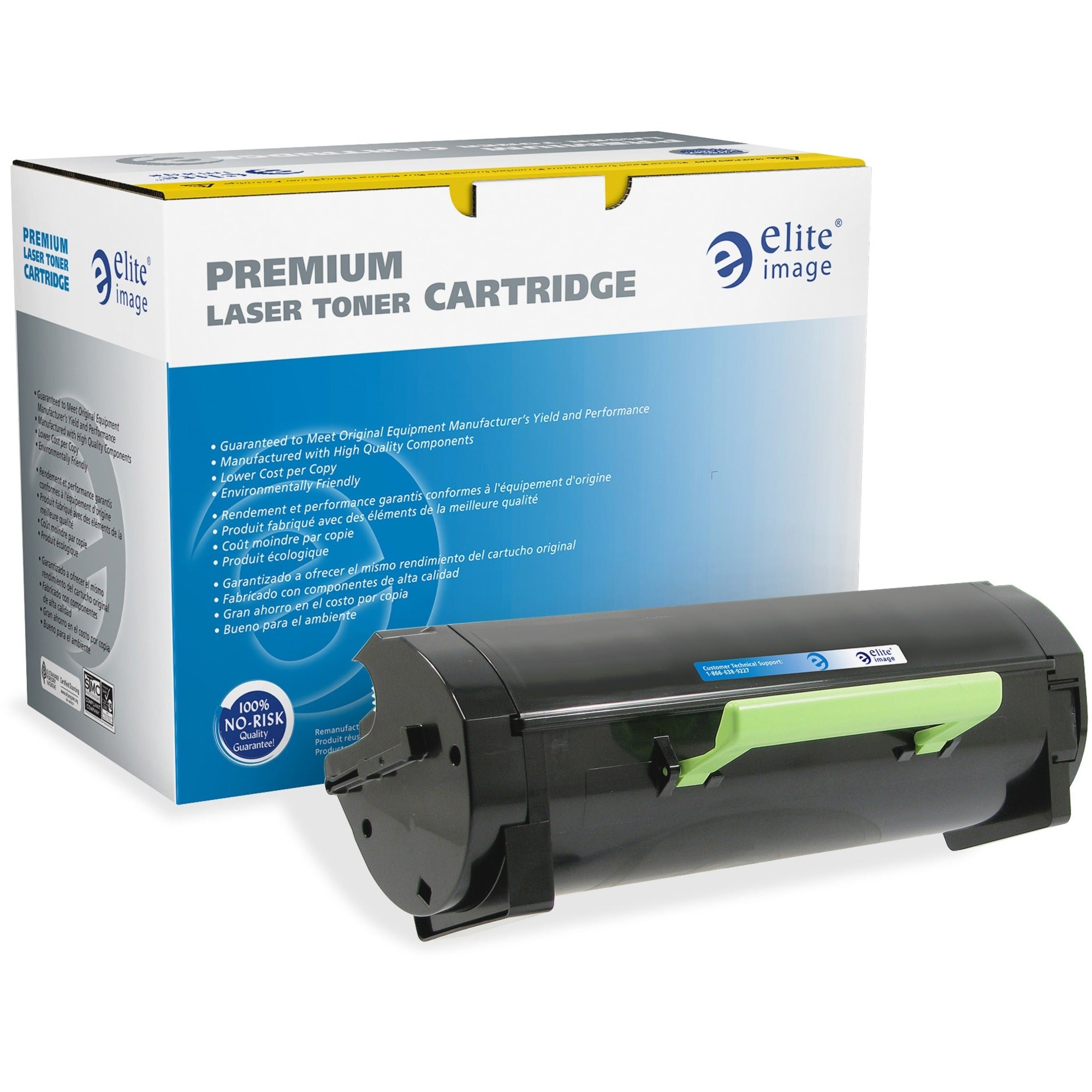 Elite Image Remanufactured Laser Toner Cartridge B2360 - Black - 1 Each