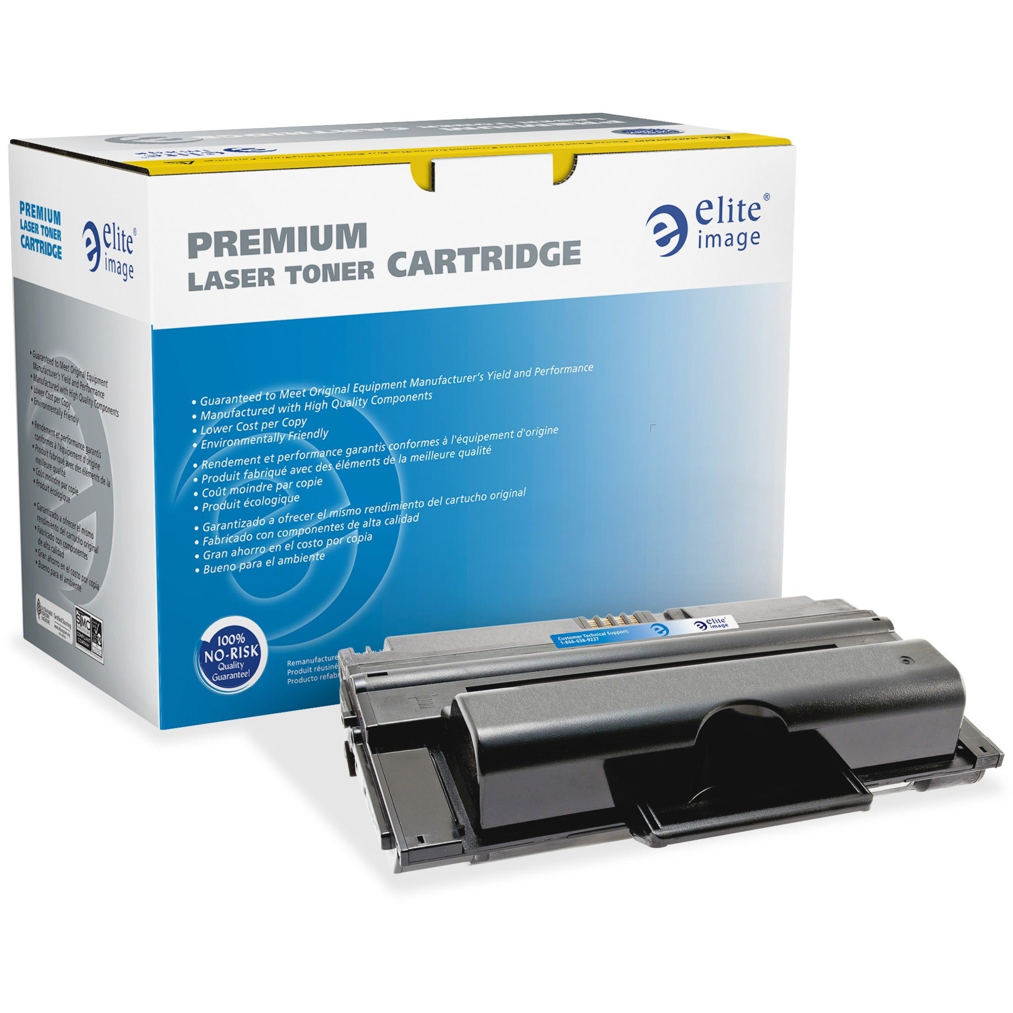 Elite Image Remanufactured Laser Toner Cartridge MLTD206L - Black - 1 Each