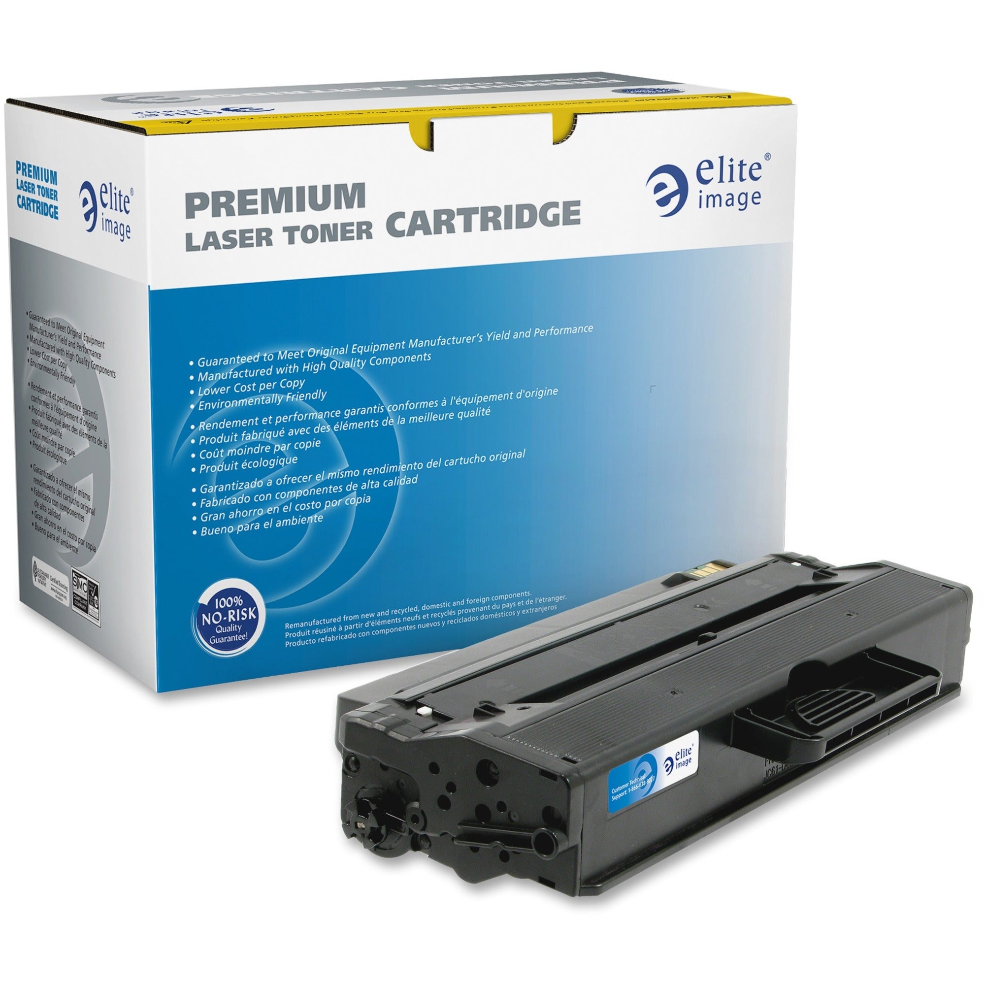 Elite Image Remanufactured High Yield Laser Toner Cartridge MLT-D103 - Black - 1 Each